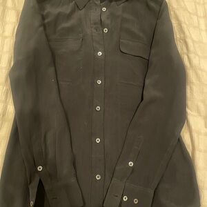 Equipment Silk Button-Up Shirt